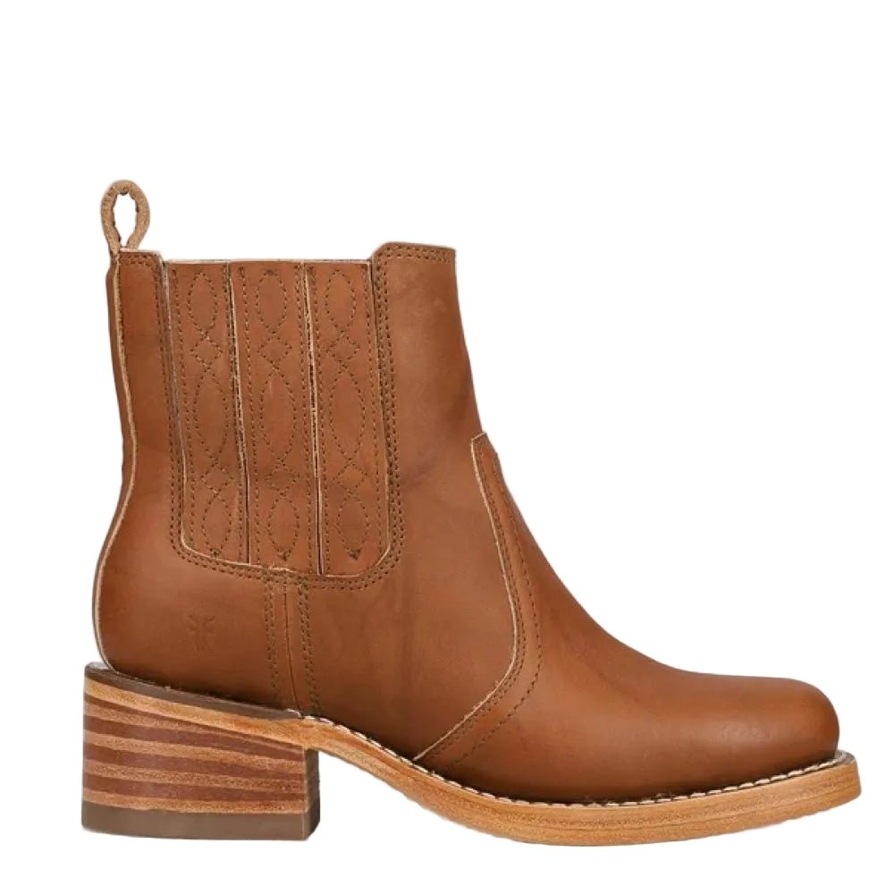 Frye Women's Campus Chelsea in Saddle/Earthquake - Getoutside Shoes