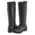 Frye Women's Melissa Double Sole Button Lug in Black/Waxy Burnished Leather - Getoutside Shoes