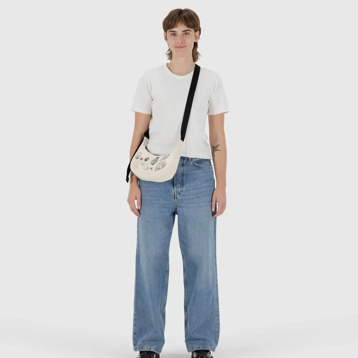 Baggu Small Nylon Crescent Bag