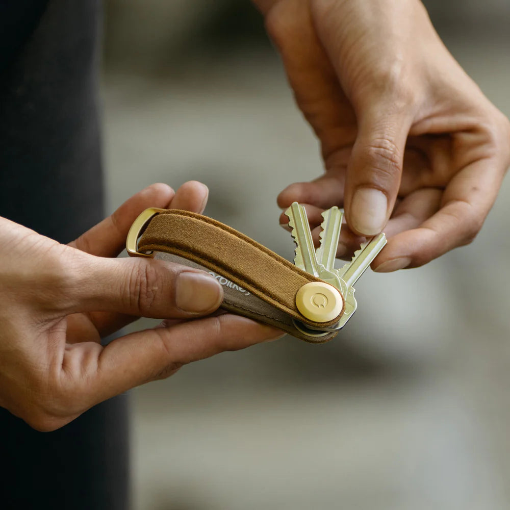 Orbitkey Key Organiser Waxed Canvas