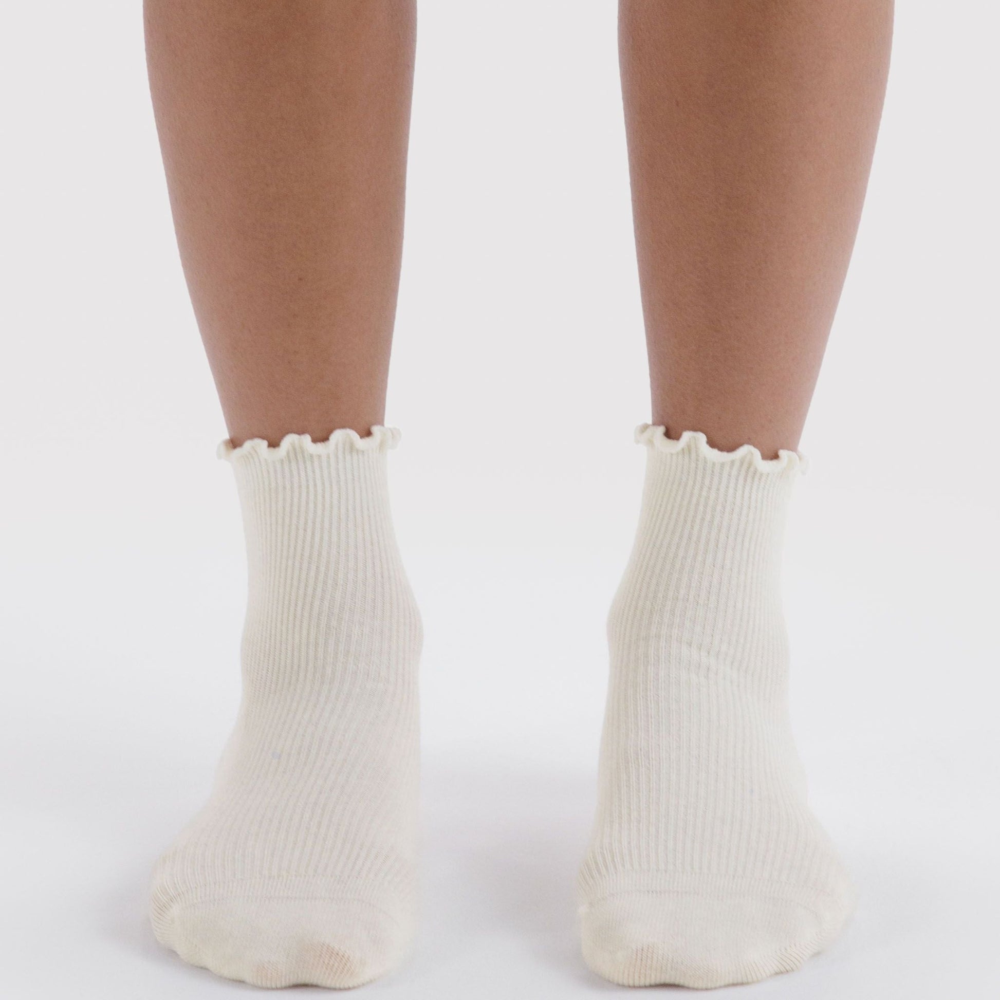 Baggu Lettuce Edge Sock Set of 2