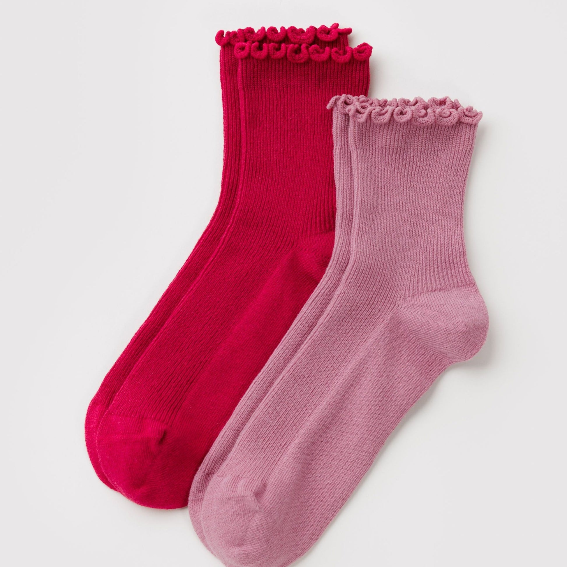 Baggu Lettuce Edge Sock Set of 2