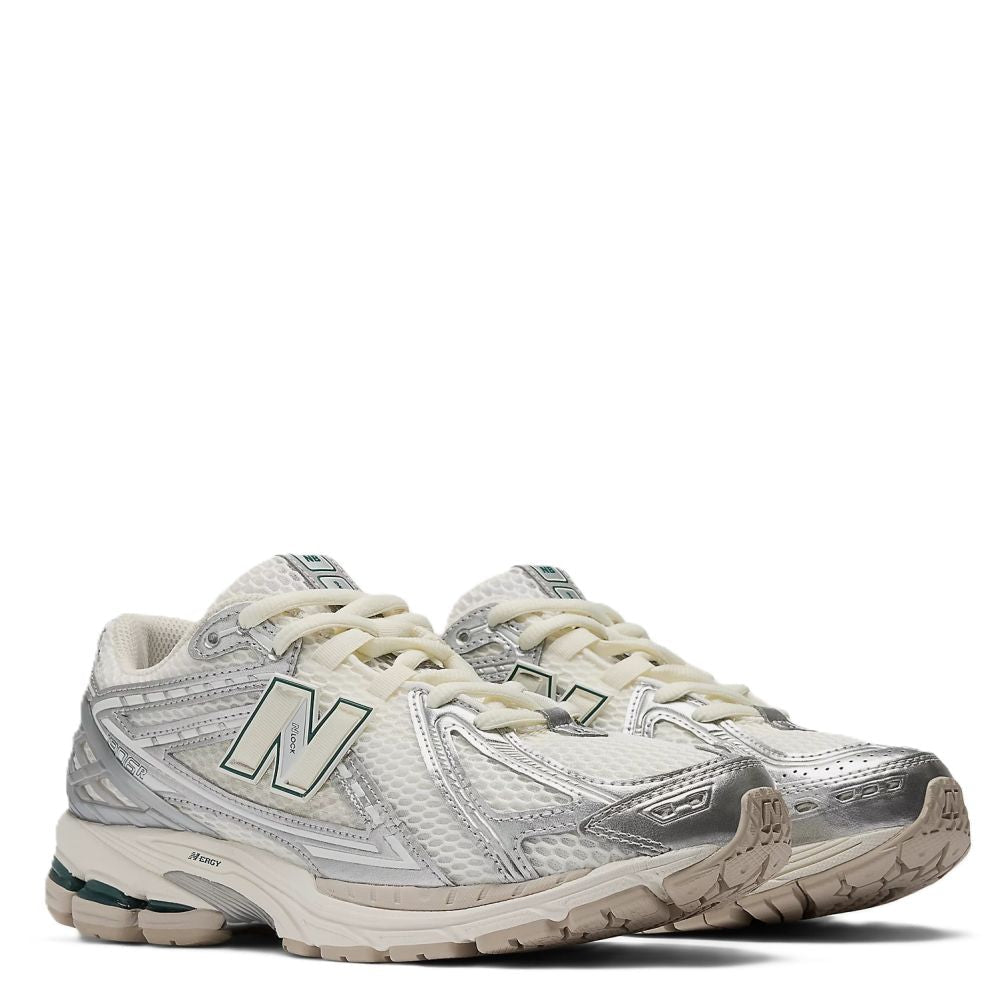 New Balance 1906R in Silver Metalic with Sea Salt and New Spruce - Getoutside Shoes