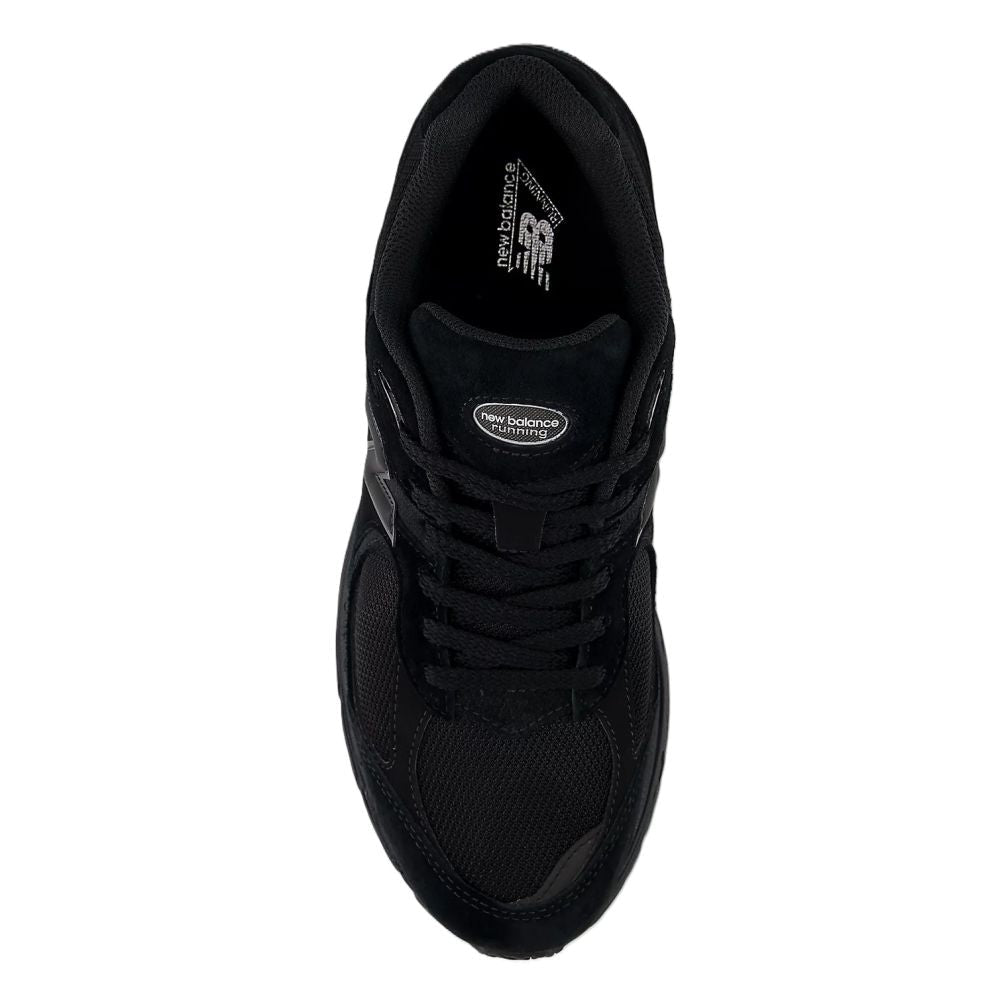 New Balance 2002R in Black with Black Metallic - Getoutside Shoes