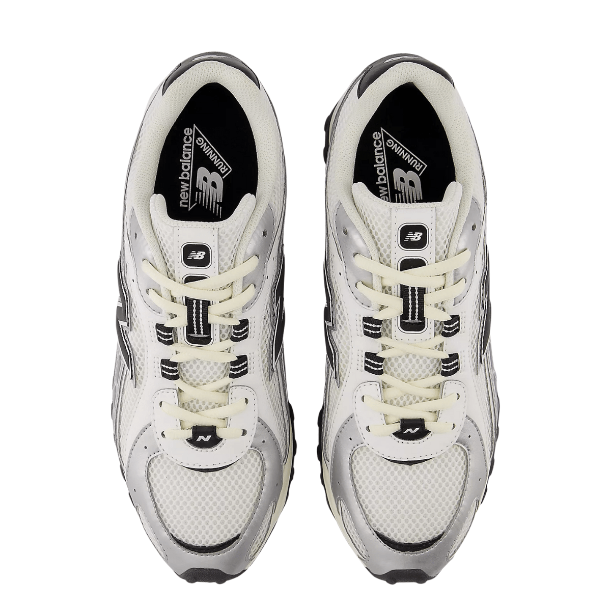 New Balance 204L in Silver Metallic with Black - Getoutside Shoes