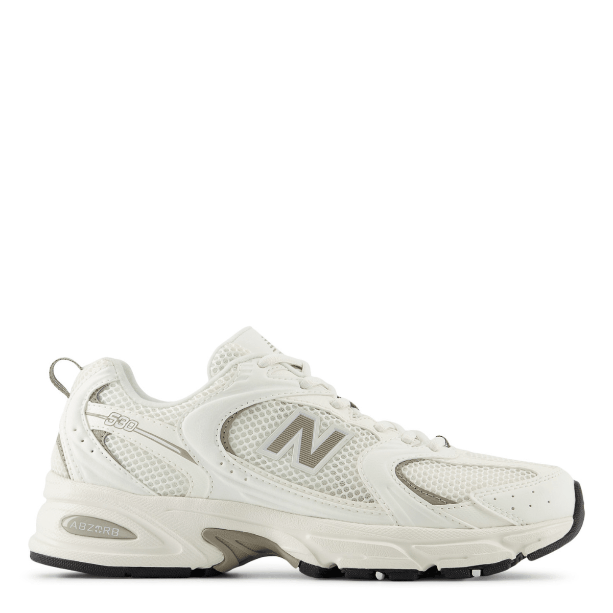 New Balance 530 in Sea Salt with Arid Stone | Getoutside Shoes