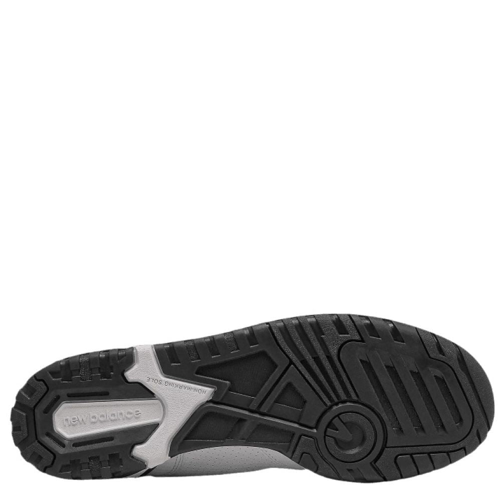 New Balance 550 in White with Black | Getoutside Shoes
