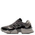 New Balance 9060 in Black with Castlerock - Getoutside Shoes