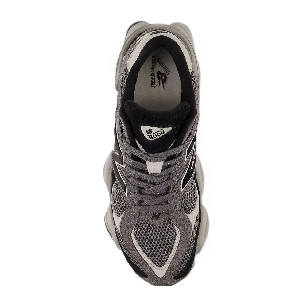 New Balance 9060 in Black with Castlerock - Getoutside Shoes