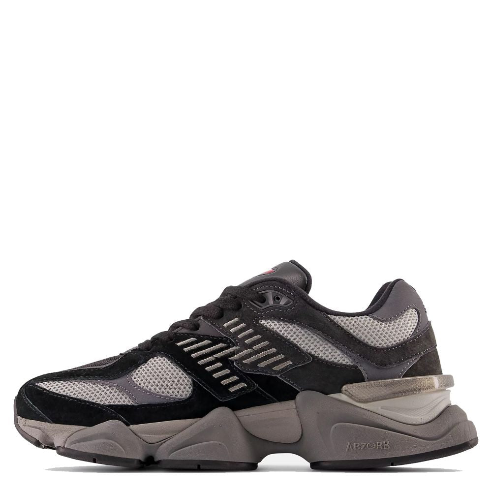 New Balance 9060 in Black with Castlerock and Rain Cloud - Getoutside Shoes
