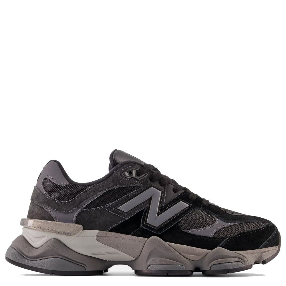 New Balance 9060 in Black with Castlerock and Rain Cloud - Getoutside Shoes
