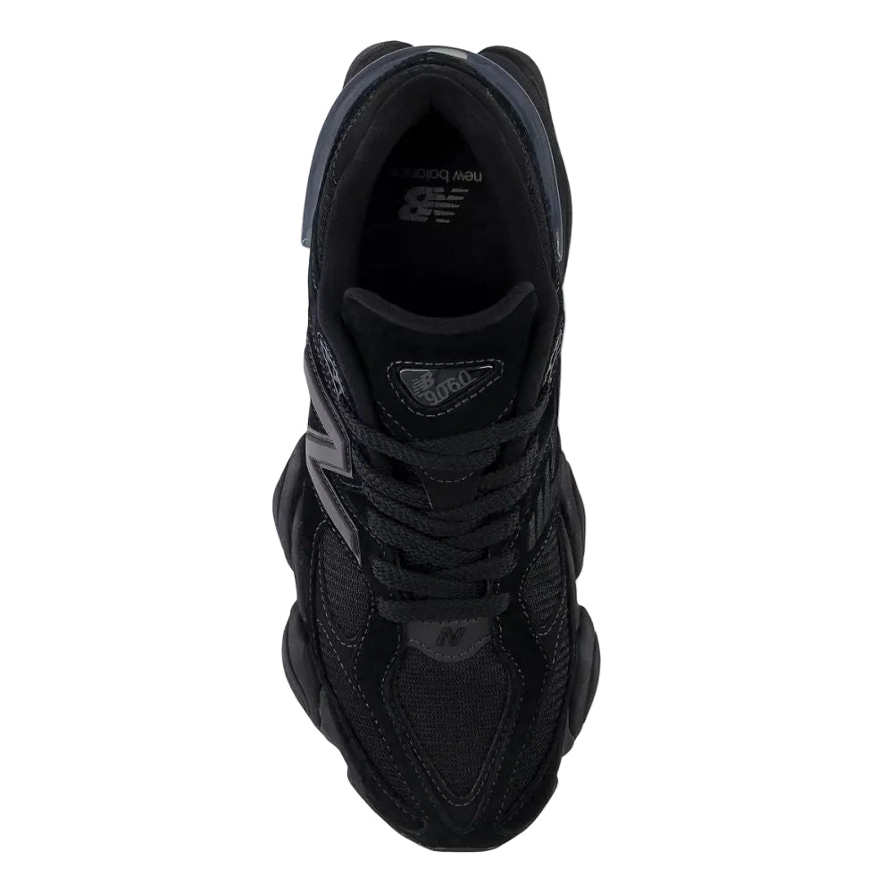 New Balance 9060 in Black with Phantom and Magnet - Getoutside Shoes