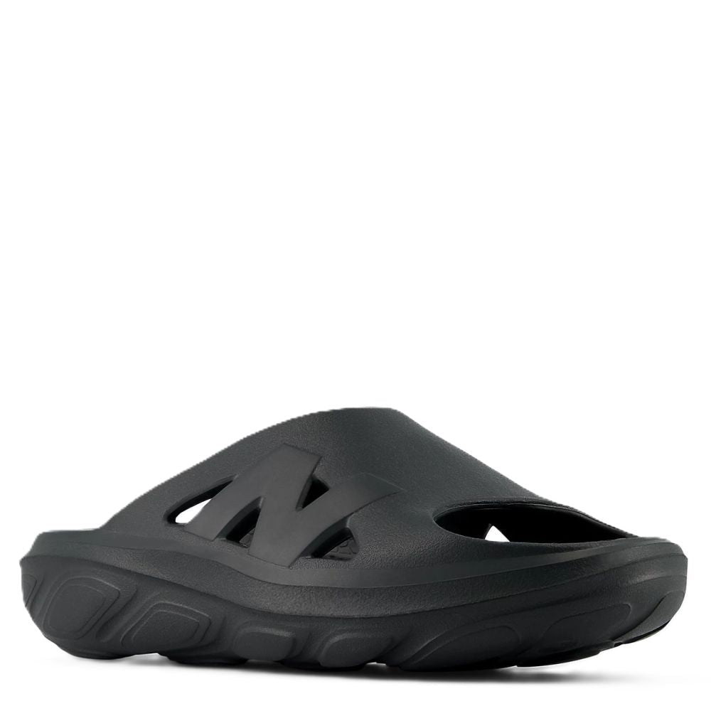 New Balance Fresh Foam RCVRY Slide in Phantom with Parchment - Getoutside Shoes
