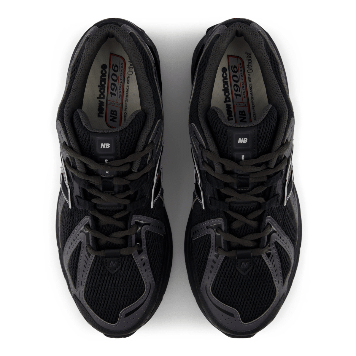 New Balance Women's 1906R in Black with Hot Tomato - Getoutside Shoes