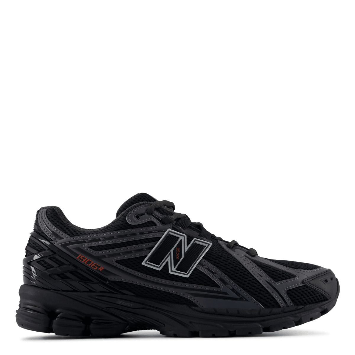 New Balance Women's 1906R in Black with Hot Tomato - Getoutside Shoes