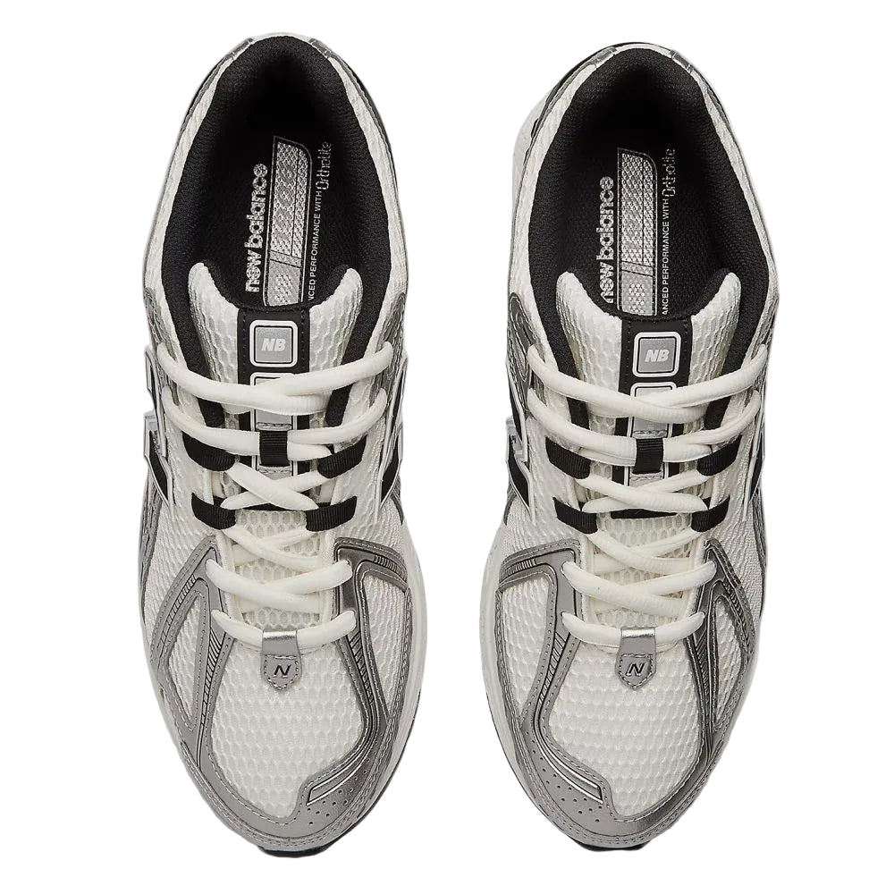 New Balance Women's 1906R in Silver Metallic with White and Sea Salt - Getoutside Shoes