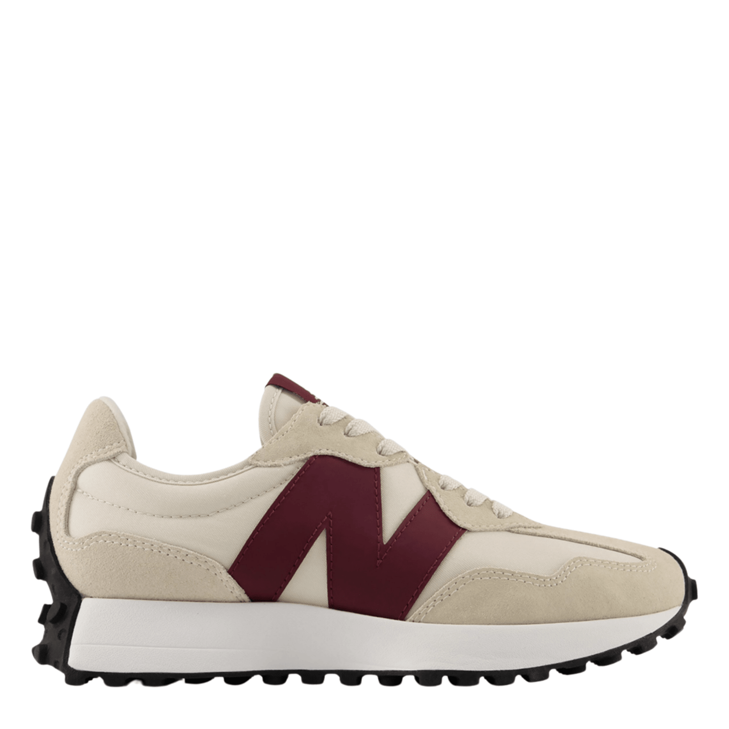 New Balance Women's 327 in Angora with Mulled Wine - Getoutside Shoes