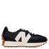 New Balance 327 Women in Black with White and Mineral Red - Getoutside Shoes