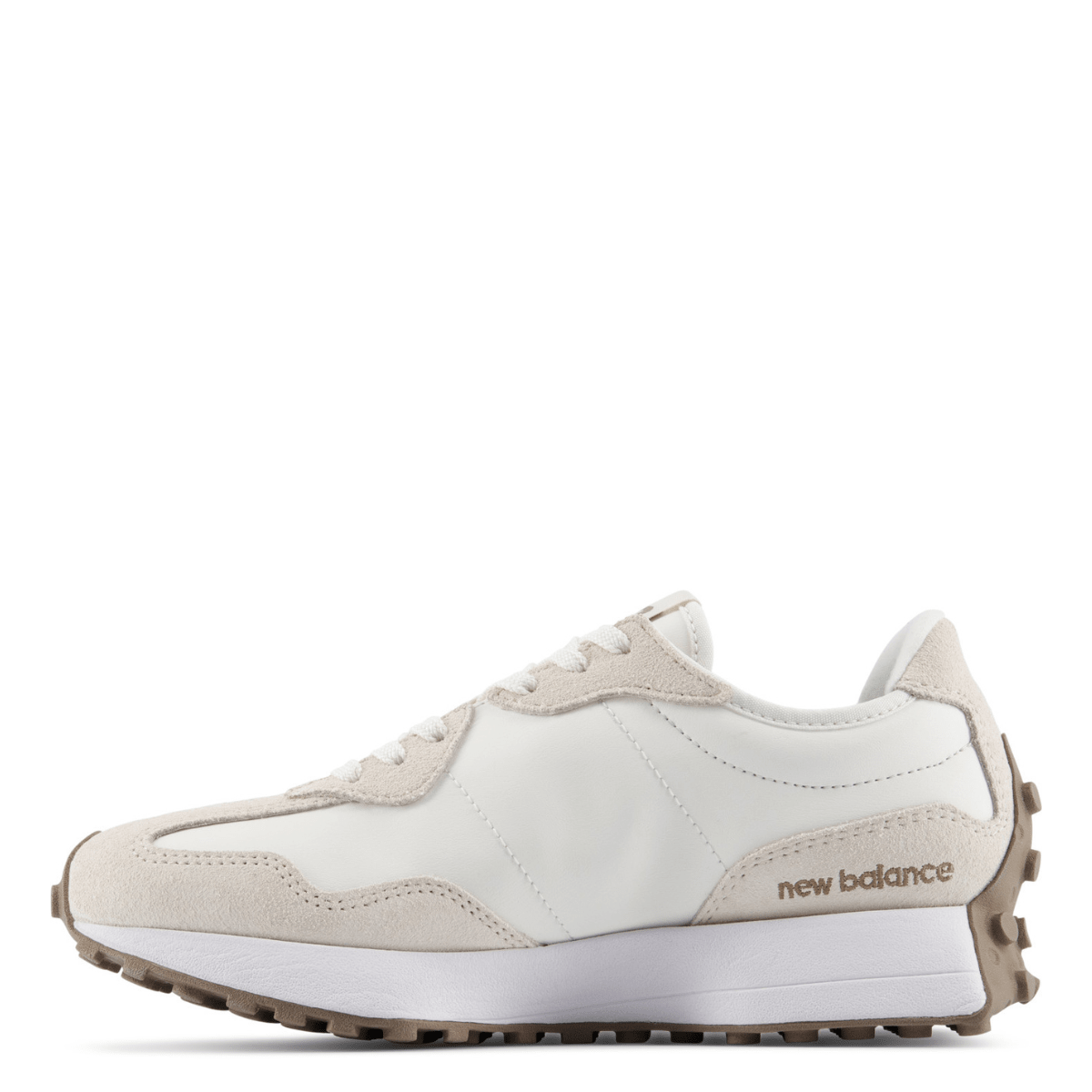 New Balance 327 Women in Linen with Sea Salt and Mushroom - Getoutside Shoes