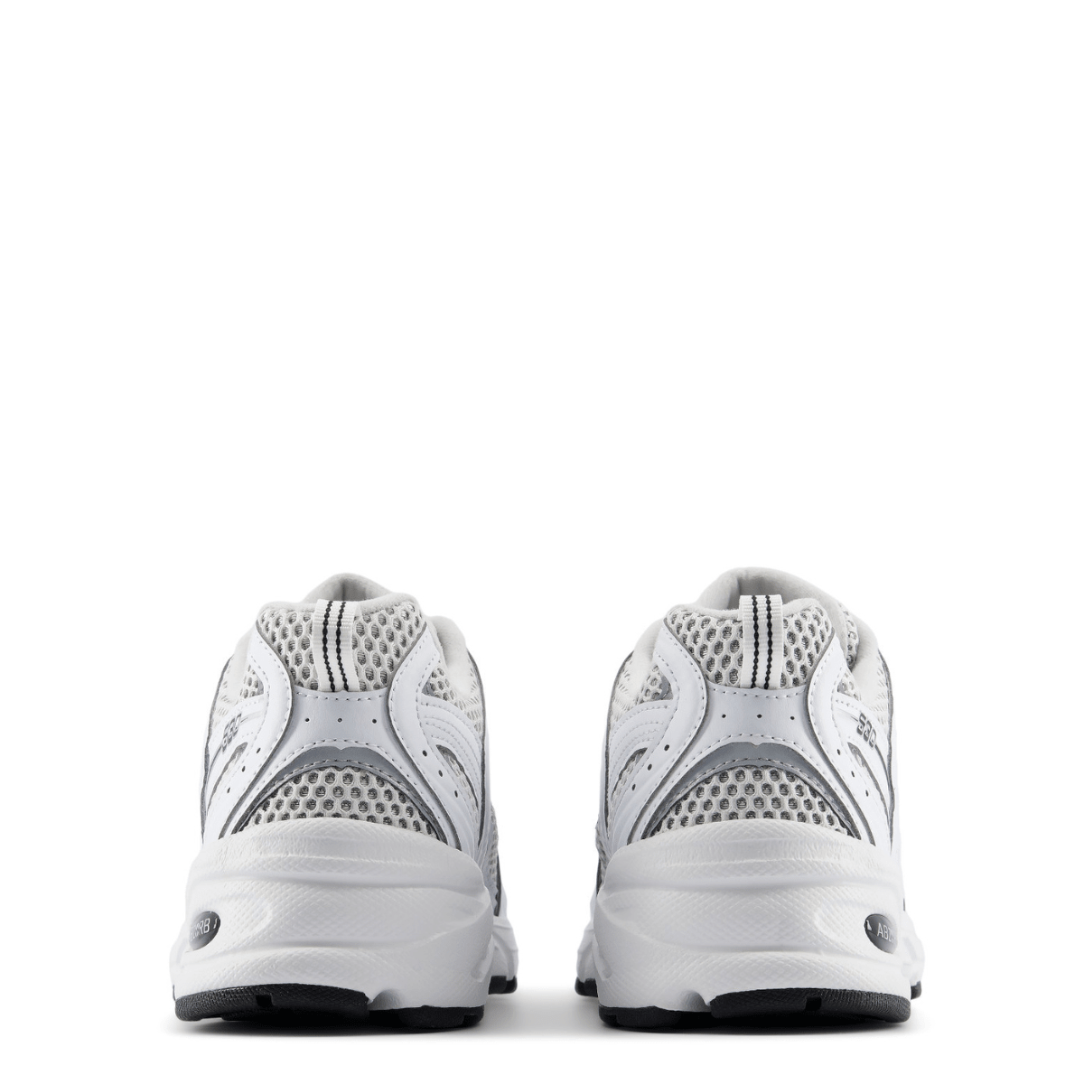 New Balance 530 Women in White with Silver - Getoutside Shoes