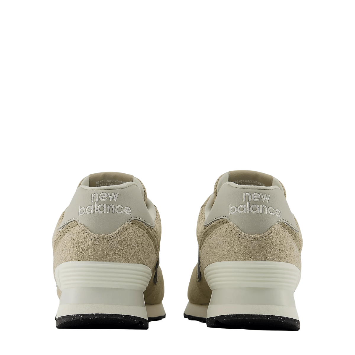 New Balance Women's 574 in Beige with NB White - Getoutside Shoes
