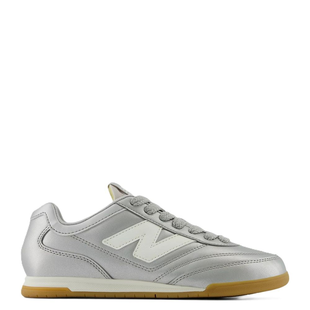New Balance Women's RC42 in Silver Metallic with Sea Salt - Getoutside Shoes