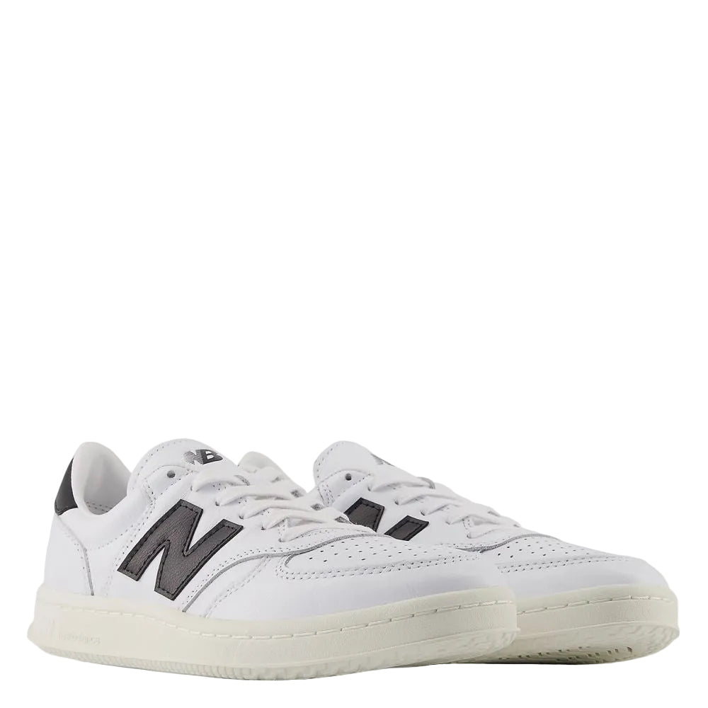 New Balance Women's T500 in White with Black - Getoutside Shoes