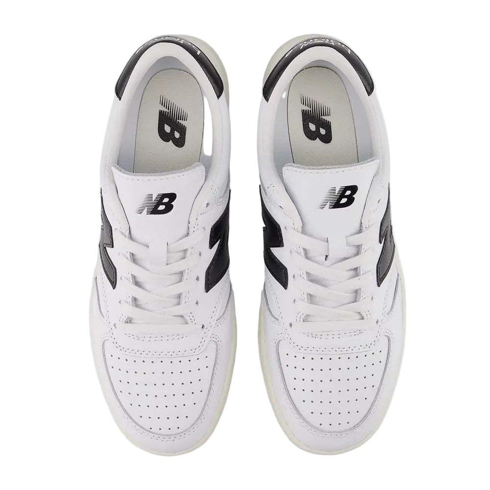 New Balance Women's T500 in White with Black - Getoutside Shoes