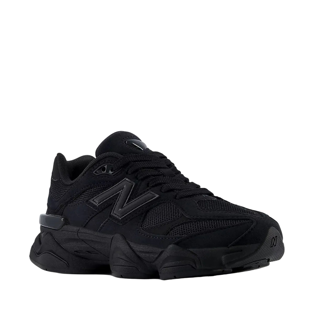 New Balance 9060 Youth in Black with Phantom - Getoutside Shoes