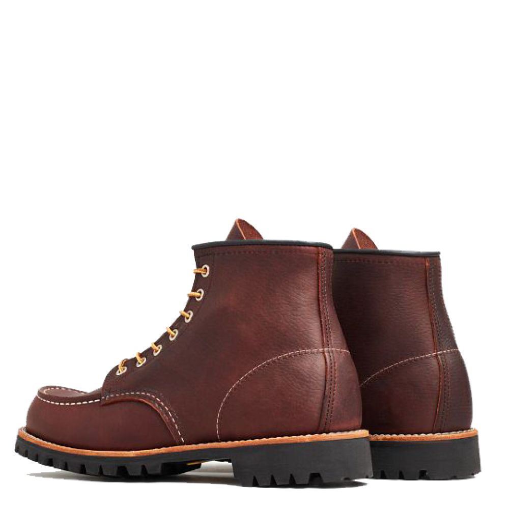 Red Wing Men's Roughneck 8146 in Briar Oil Slick Leather (D Width)