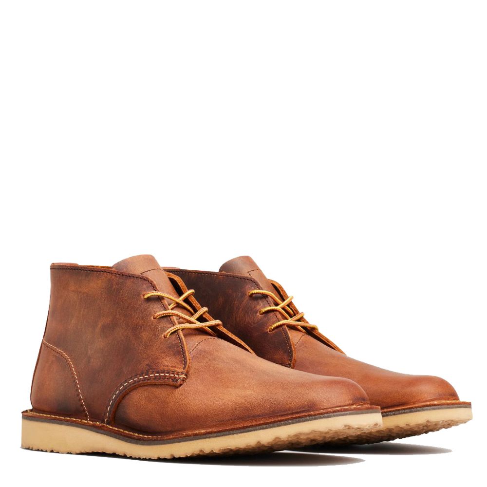Red Wing Men's Weekender Chukka 3322 in Copper (D Width)