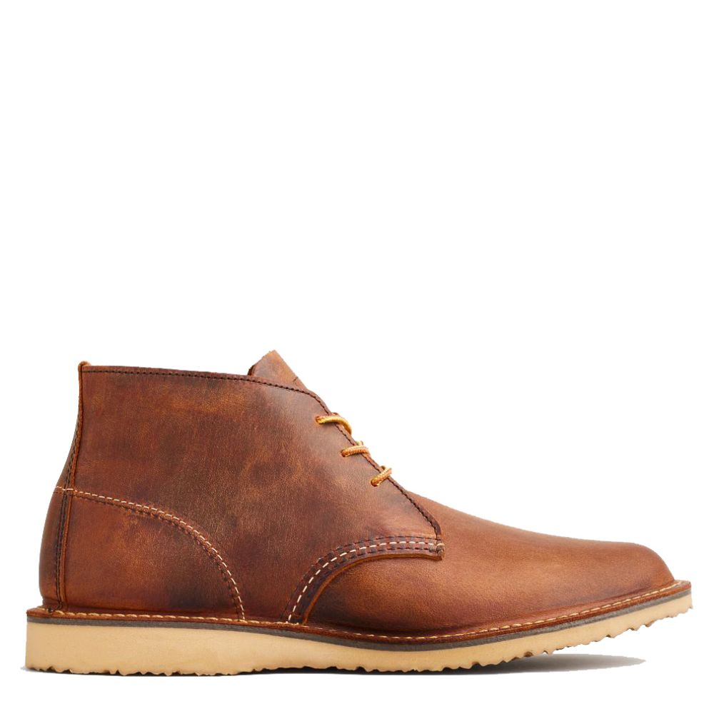 Red Wing Men's Weekender Chukka 3322 in Copper (D Width)