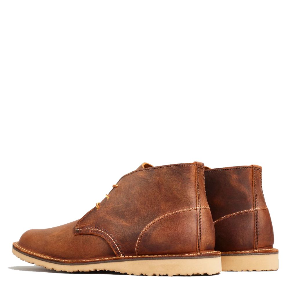 Red Wing Men's Weekender Chukka 3322 in Copper (D Width)