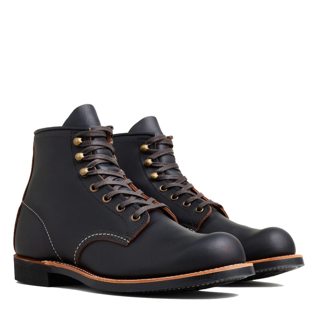 Red Wing Men's Blacksmith 3345 in Black Prairie Leather (D Width)