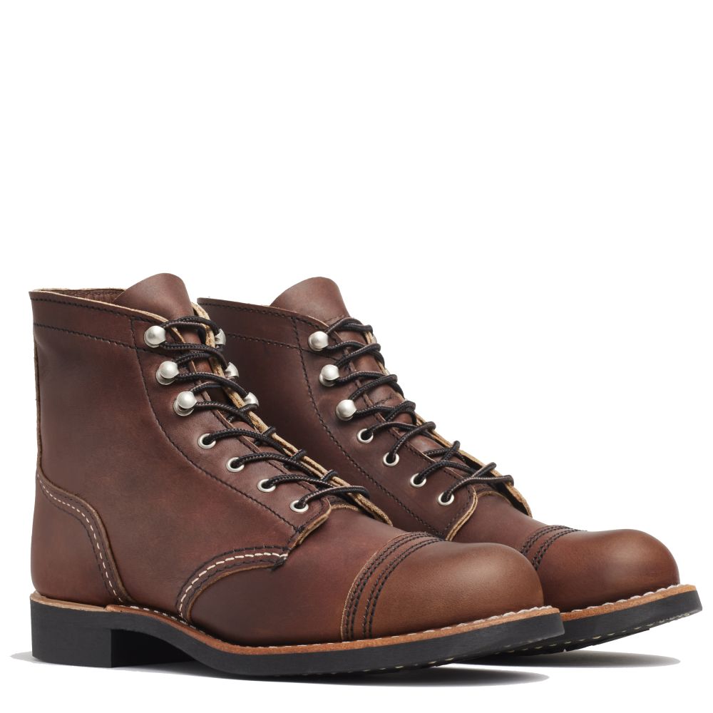 Red Wing Women's Iron Ranger 3365 in Amber (B Width)