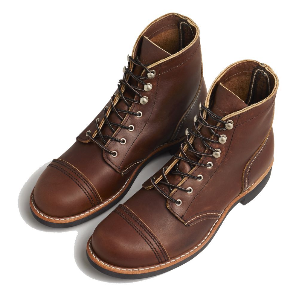 Red Wing Women's Iron Ranger 3365 in Amber (B Width)