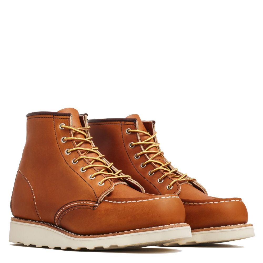 Red Wing Women's Classic Moc 3375 in Oro Legacy (B Width)