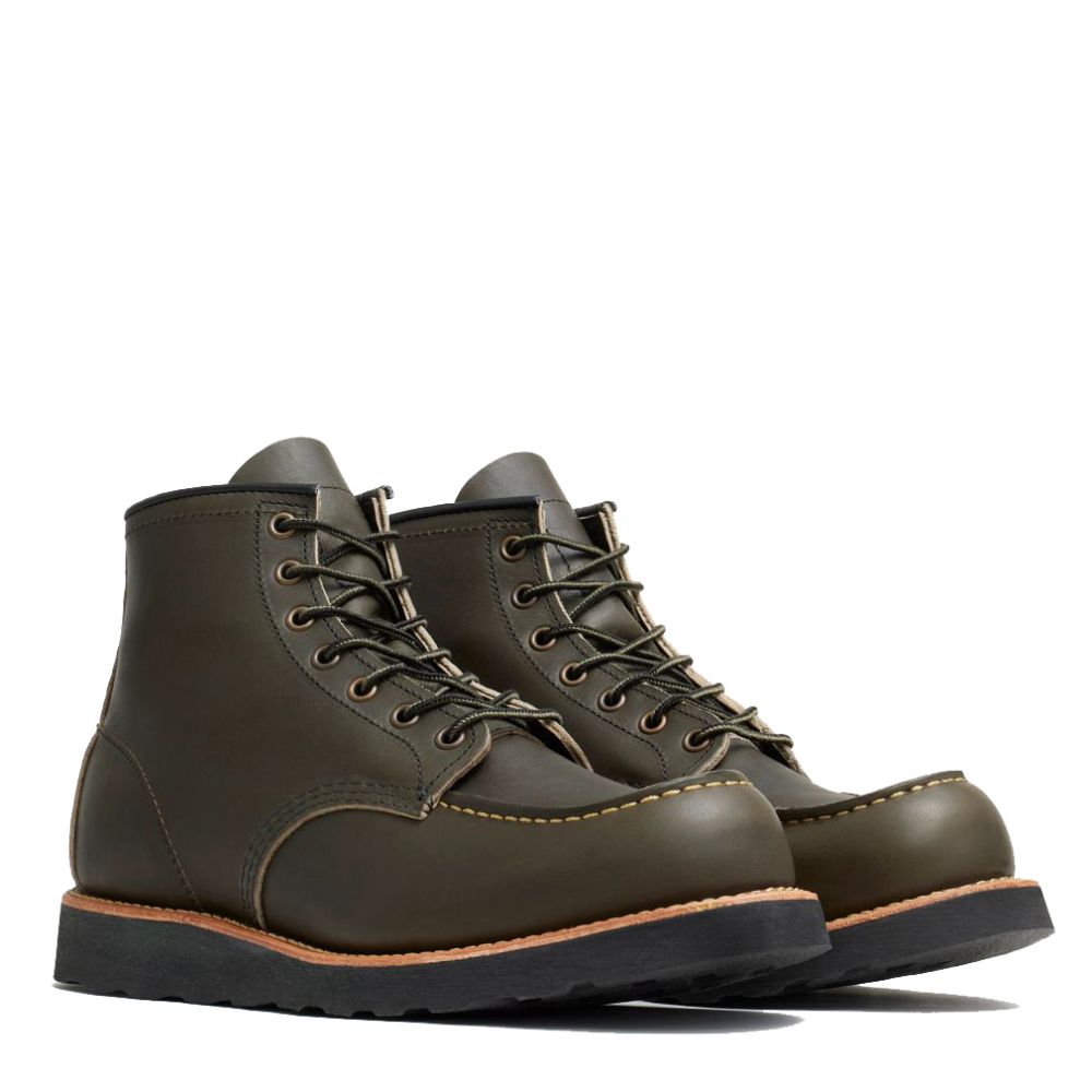 Red Wing Men's Classic 6 Inch Moc 8828 in Alpine Portage Leather (D Width)
