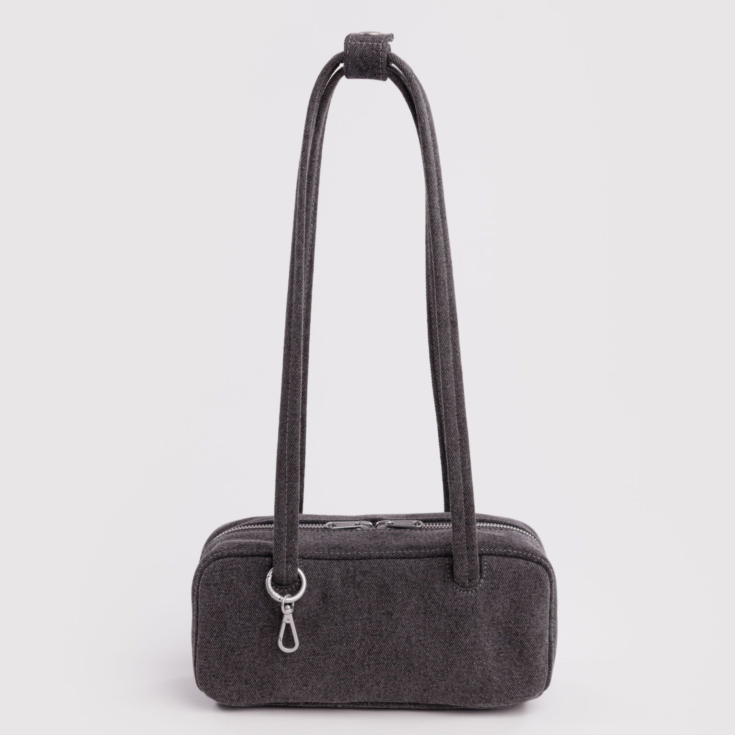 Baggu Small Nylon Bowler Bag - Black – Te Koop
