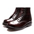 Solovair 11 Eye Derby Boot in Burgundy Rub-off - Getoutside Shoes