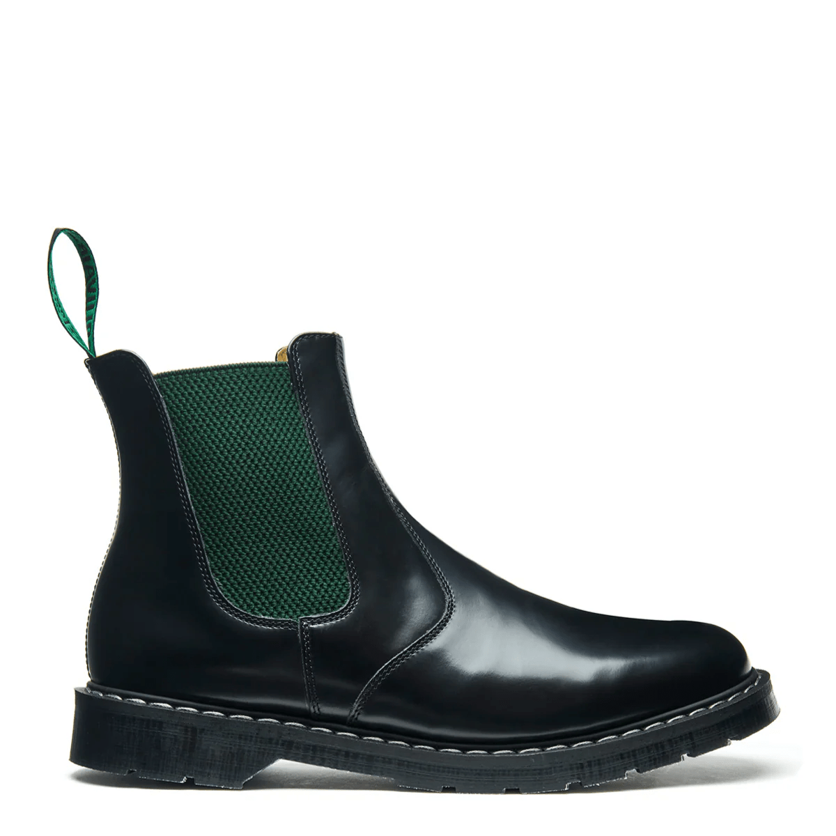 Solovair Dealer Boot in Green & Black - Getoutside Shoes
