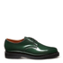 Solovair Gibson Shoe in Green Hi-Shine - Getoutside Shoes
