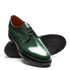 Solovair Gibson Shoe in Green Hi-Shine - Getoutside Shoes