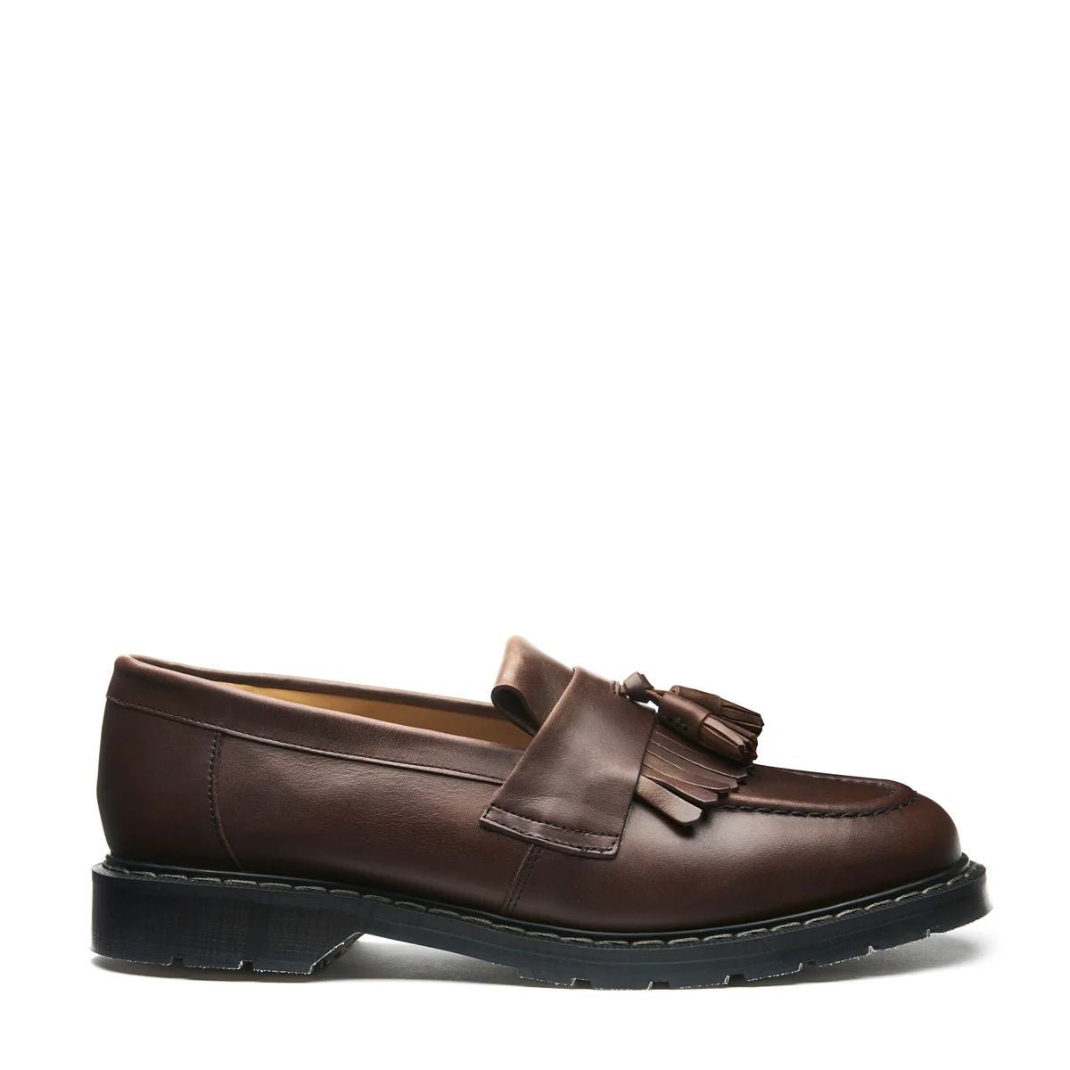 Solovair Tassel Loafer in Gaucho Crazy Horse - Getoutside Shoes