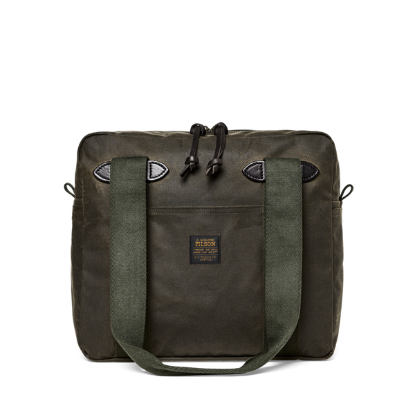 Filson Tin Cloth Zipper Tote Bag – Te Koop