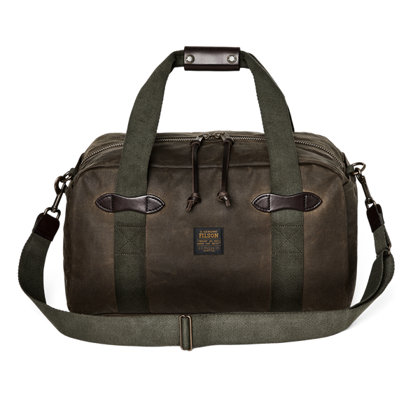 Filson Small Tin Cloth Duffle Bag in Ottergreen – Te Koop