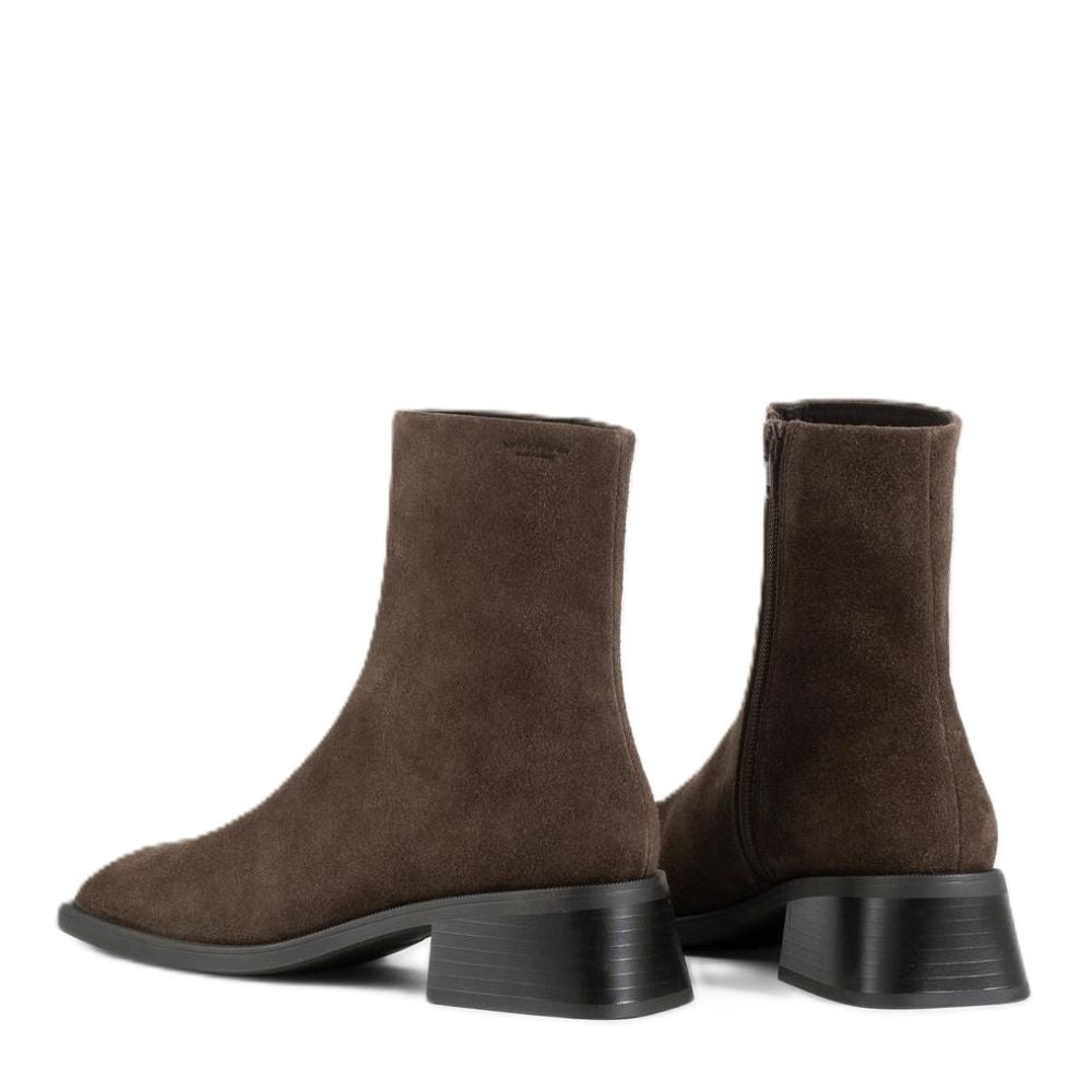 Vagabond Women's Blanca Boots in Dark Brown Suede