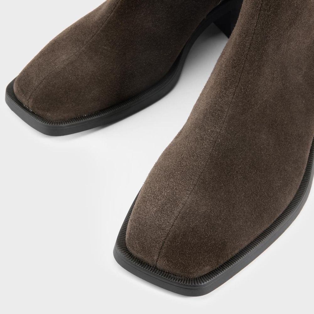 Vagabond Women's Blanca Boots in Dark Brown Suede