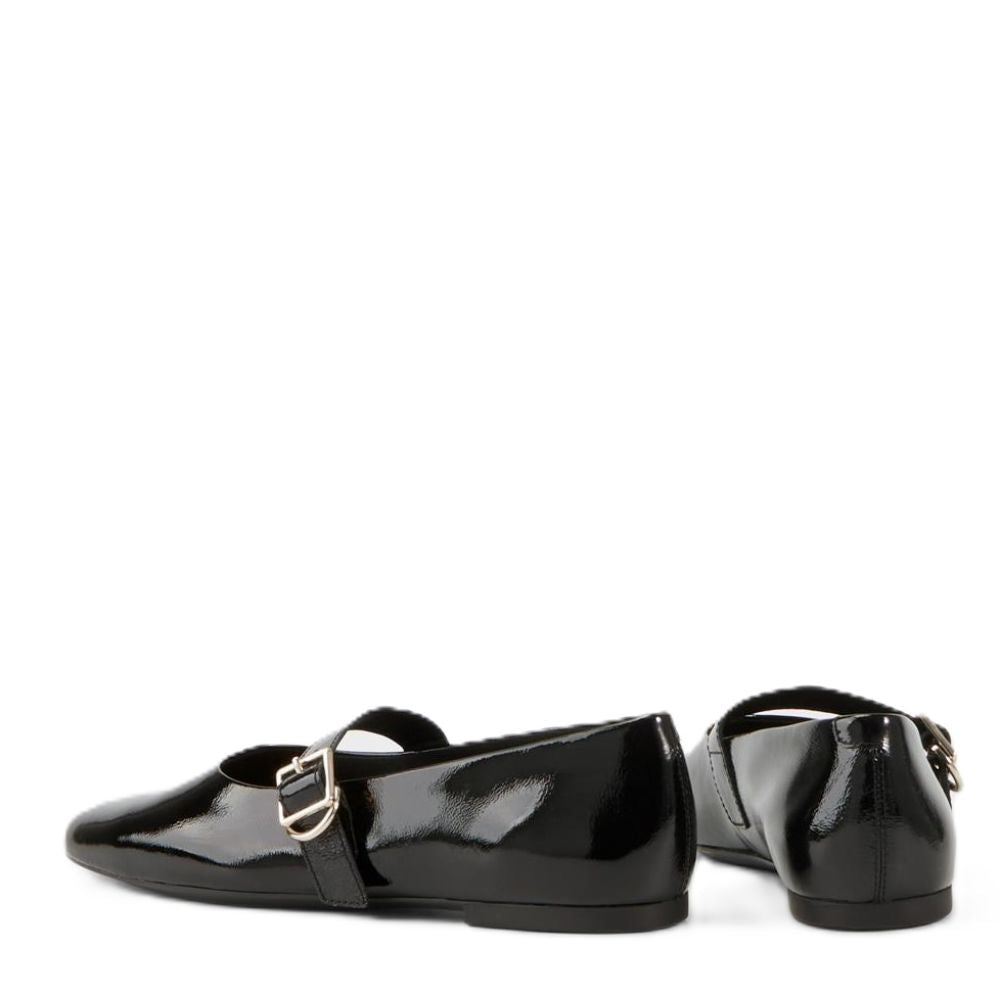 Vagabond Women's Jolin Ballet Flats in Black Patent Leather