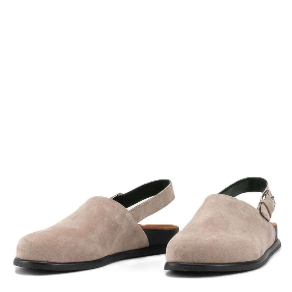 Vagabond Women's Effie Mules in Beige Suede